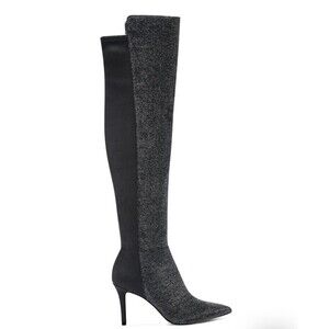 Nib Jessica Simpson Amriena Metallic Stiletto Over the Knee Boot, 8.5